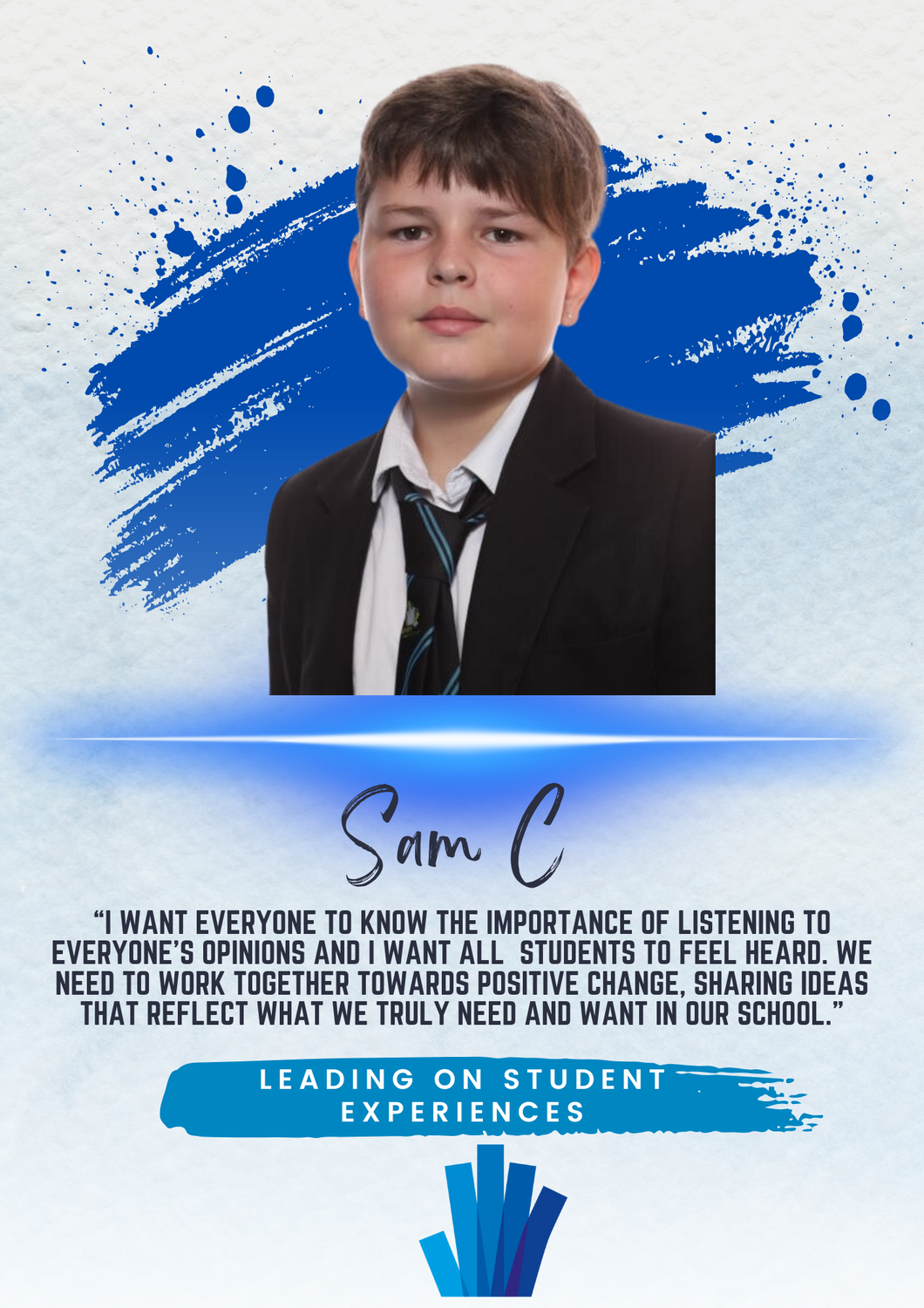Sam C election poster