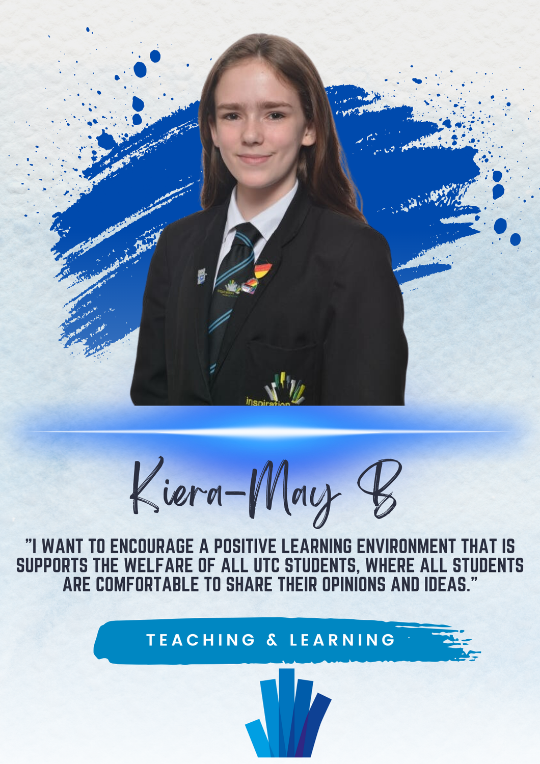 Kiera-May B election poster
