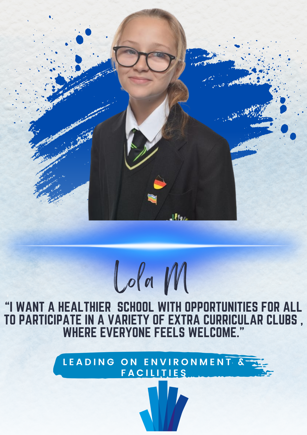 Lola M election poster