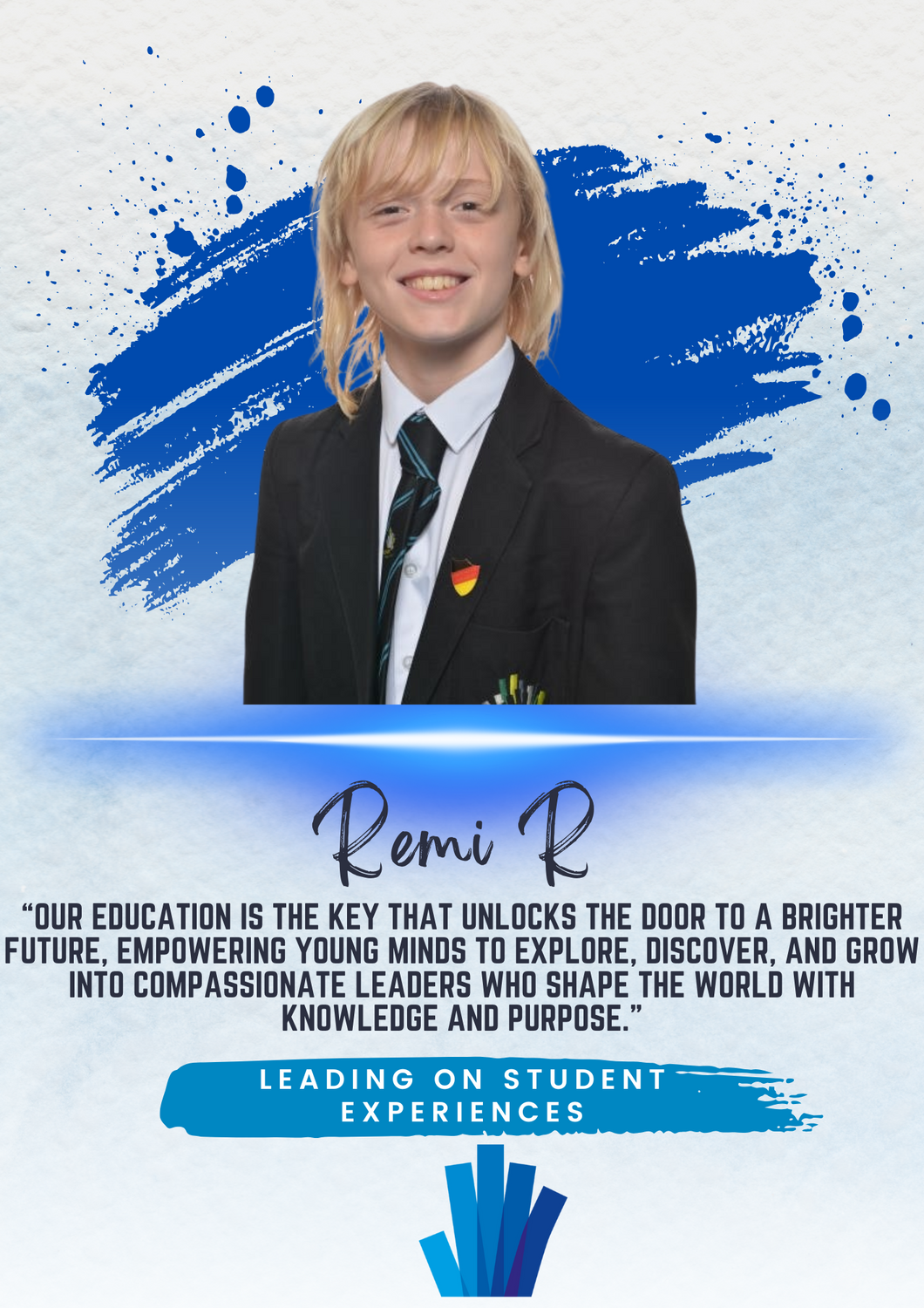 Remi R election poster